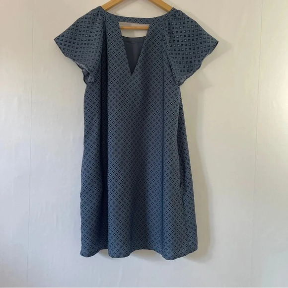 Abercrombie & Fitch Women's Dress | Knee Length | Blue | Sz Small - Picture 2 of 10